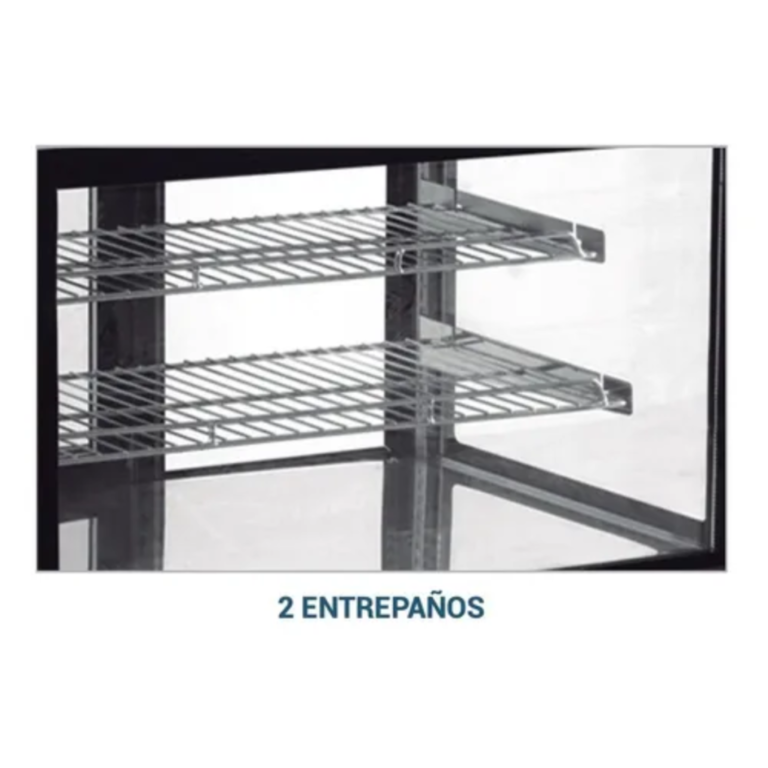 Vitrina Refrigerada Horizontal Sobre Mostrador 90 Cm GN 900RT MIGSA