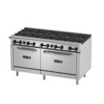 Estufa Industrial 10 Quemadores y 2 Hornos AER-B10-60 ASBER