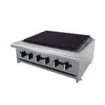 Asador Industrial a Gas Radiante 36" 3 Quemadores AERB-36 ASBER