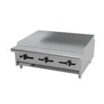 Plancha Industrial 36" 3 Quemadores con Placa de 1.9 cm AEMG-36-H ASBER