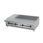 Plancha Industrial 48" 4 Quemadores con Placa de 1.9 cm AEMG-48-H ASBER