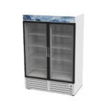Refrigerador Comercial 2 Puertas de Cristal 37 Pies ARMD-37 ASBER