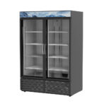 Refrigerador Comercial 2 Puertas de Cristal 49 Pies ARMD-49 ASBER
