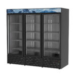 Refrigerador Comercial 3 Puertas de Cristal 72 Pies ARMD-72 ASBER