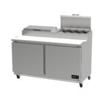 Mesa Refrigerada de Preparacion de Pizzas 2 Puerta 150 cm APTP-60 ASBER