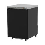 Refrigerador Contra Barra Vinil Negro 1 Puerta 62 cm ABBC-23-HC ASBER