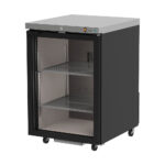 Refrigerador Contra Barra Vinil Negro 1 Puerta Cristal 62 cm ABBC-23G ASBER