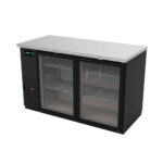 Refrigerador Contra Barra Vinil Negro 2 Puertas Cristal 152 cm ABBC-58G ASBER