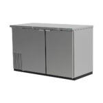 Refrigerador Contra Barra Acero Inoxidable 2 Puertas 151 cm ABBC-58-S ASBER