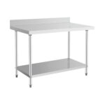 Mesa de Trabajo con Lambrin y Entrepaño 120 cm BNW04/120 MIGSA