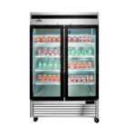 Congelador vertical, 2 pt cristal, 44.7 pies³ MCF8703ES ATOSA