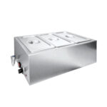 Baño María Eléctrico 3 Insertos Tercios ZCK165AT-3 MIGSA