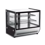 Vitrina Exhibidora Caliente para Mostrador Cristal Recto 120 cm GN-1200HRT MIGSA