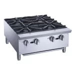 Parrilla Comercial a Gas de 4 Quemadores XRB-4-MG MIGSA