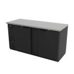 Refrigerador Contra Barra Vinil Negro 2 Puertas 177 cm ABBC-68 ASBER