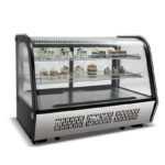 Vitrina Refrigerada Horizontal Antiempañante Sobre Mostrador 88 cm RTW-160L4 MIGSA