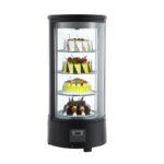 Vitrina Refrigerada Vertical Circular con Parrillas Giratorias 45 cm RTC-72L MIGSA