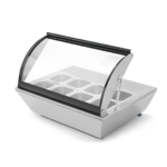 Base Caliente Eléctrica De 8 Insertos De Sobre Mesa Con Tapa RTR-67L MIGSA