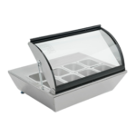 Base Congelada para Helados de 4 Insertos Sobre Mesa con Tapa RTD-67L MIGSA