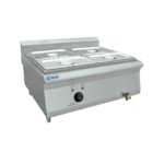 Baño María Eléctrico con 4 Divisiones para 4 Insertos Tercios BN600-E607 MIGSA