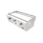 Plancha con 3 Quemadores PG-3 SLIM DRAGO