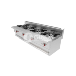 Parrilla con 4 Quemadores CG-40 SLIM DRAGO