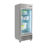 Congelador Vertical 1 Puerta de Cristal CV-1PC-SS-01 ICEHAUS
