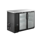 Contrabarra Refrigerada 2 Puertas de Cristal CBR-2PC-SS-02 ICEHAUS