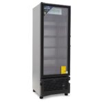 Refrigerador Vertical Acero Inoxidable Puerta de Vidrio VR-12-D IMBERA
