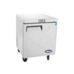 Mesa cong bajo barra, 1 pt sólida: 0.6 m MGF8405GR ATOSA