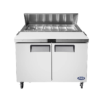 Mesa prep sandwiches, 2 puertas solidas MSF8306GR ATOSA