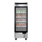Congelador vertical, 1 pt cristal, 19.1 pies³ MCF8701GR ATOSA