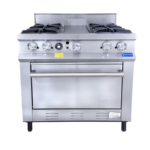 Estufa de 4 quemadores y plancha SSE4QP SAN-SON