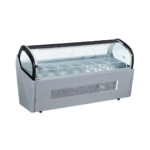 Vitrina Exhibidora de Helados de 8 Insertos Sobre Mostrador RTD-142L MIGSA