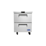 Mesa Bajo Cubiera Refrigerada 2 Cajones 27" MGF8415GR ATOSA