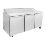 Mesa de Preparación de Ensalada 3 Puertas ME-3P-SS-01 ICEHAUS