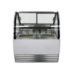 Vitrina Exhibidora de Helados de 7 Insertos a Piso DW-7 MIGSA