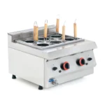 Cocedor Modular de Pastas a Gas 6 Canastillas 60 cm HGL-610 MIGSA