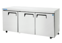 Mesa Refrigerada de 3 Puertas Sólidas MRBBS-72-3S SOBRINOX