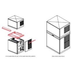Kit de Instalación para Máquinas Spika SPIKA-KIT ITV