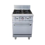 Estufa con Horno a Gas EHGP-4Q PROTEK