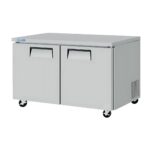 Mesa Congelada Bajo Barra con 2 Puertas Sólidas MCBBS-48-2S SOBRINOX