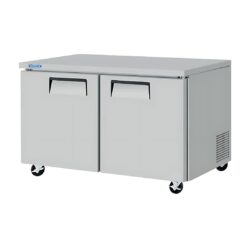 Mesa Refrigerada Bajo Barra con 2 Puertas Sólidas MCBBS-48-2S SOBRINOX