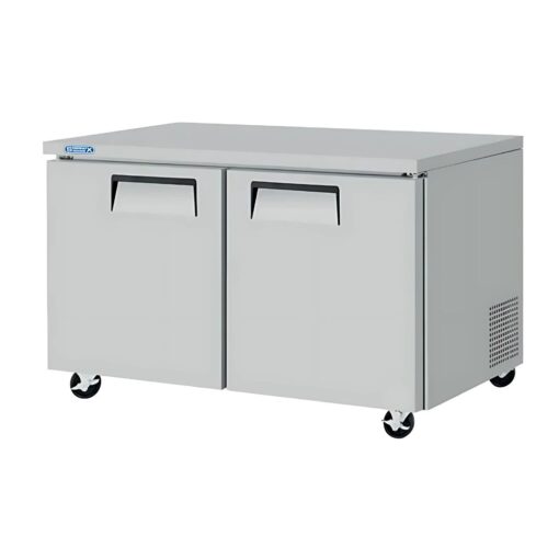 Mesa Refrigerada Bajo Barra con 2 Puertas Sólidas MCBBS-48-2S SOBRINOX