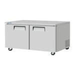 Mesa Congelada Bajo Barra con 2 Puertas Sólidas MCBBS-60-2S SOBRINOX