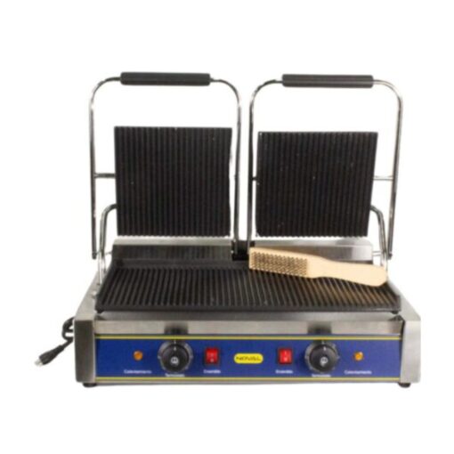 Parrilla de contacto Grill y Plancha PLG-560M NOVAL
