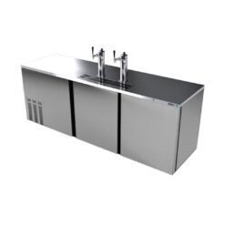 Dispensador de Cerveza de 3 Barriles 177 cm ADDC-94-S ASBER
