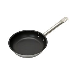 Sartén de Acero Inox de 10" con Fondo Difusor Negro MCCOSARAIFDNS10 CONCASSE