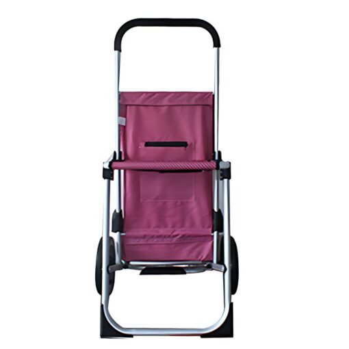 Carrito de compras Multifunción con Silla TROL-520AS-ROSA NOVAL - Imagen 3