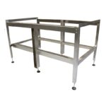 Base en Acero Inox para Plancha y Parrilla de 4 Quemadores EESREFMAI4X24 CONCASSE